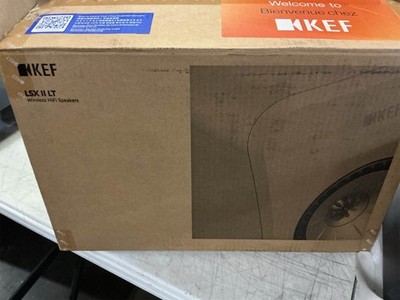 KEF LSX II LT Wireless HiFi Speakers Pair Rech Sound - Sage Green, Check Pics