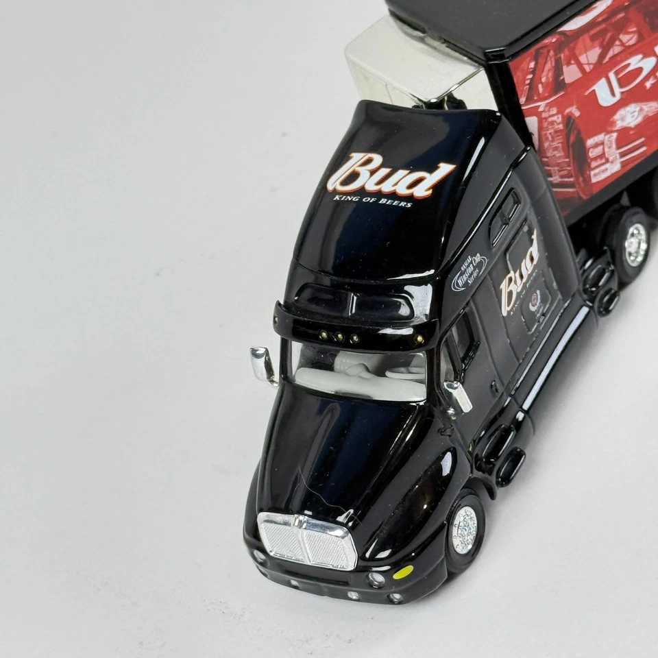 Dale Earnhardt Jr. 2002 Budweiser Nascar Action Hauler Diecast Truck & Trailer  - Image 4 of 4