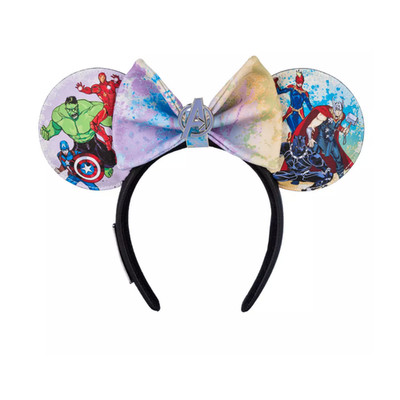 Disney Parks Marvel Avengers Artist Series Adult Ear Headband by Sara Pichelli