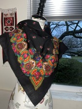 Vintage Ukraine Shawl Wool