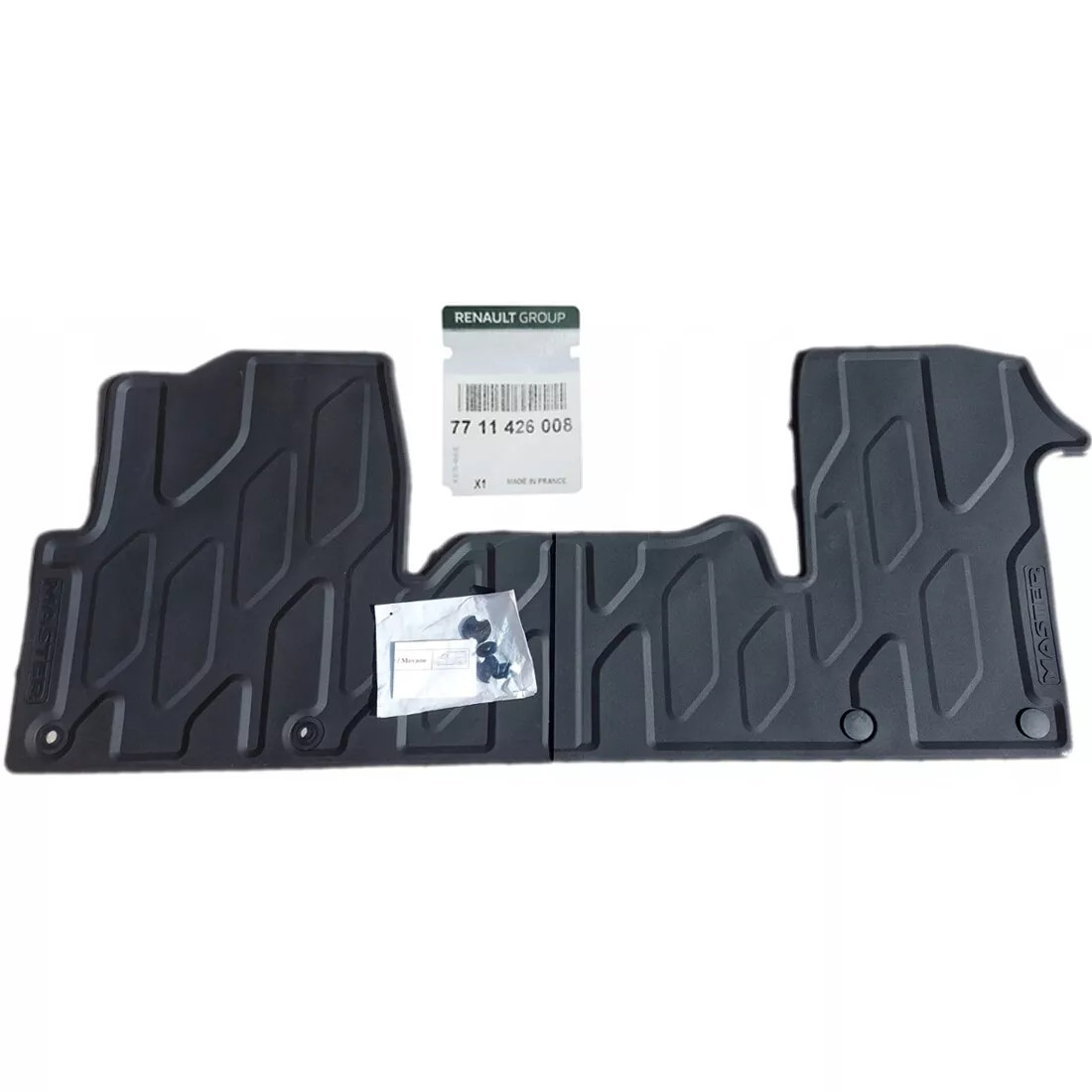 Tapis de sol Renault Master III antidérapants pour stopper la boue