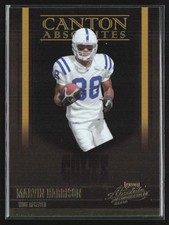 Marvin Harrison 2006 Playoff Absolute Memorabilia Canton Absolutes Gold /100