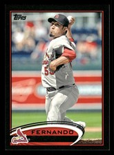 Fernando Salas St. Louis Cardinals 2012 Topps Black #363 SN /61