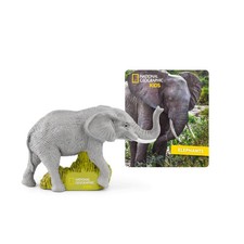 Tonies National Geographic Kids Elephant Audio Toy 7.875 inches, Multicolored