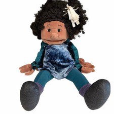 Vintage Folkmanis 23" full body girl puppet