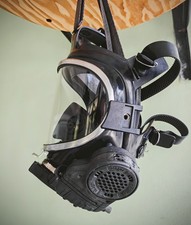 Draeger Drager Panorama Nova R52972 Mask w/ BAcomm 4056197 Voice Amplifier Kit 