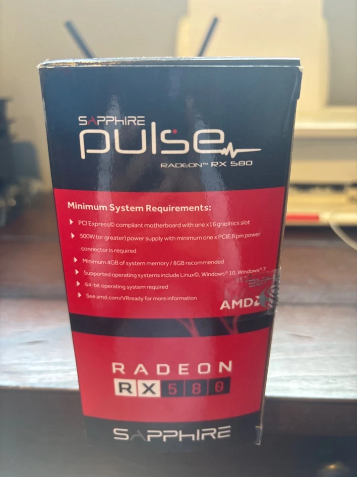Rx580 OC-over clocked great condition 4gb ddr5 sapphire pulse  - Image 4 of 4