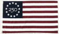 America 250 Betsy Ross Edition Republic Flag 3x5 Poly Cotton Annin USA