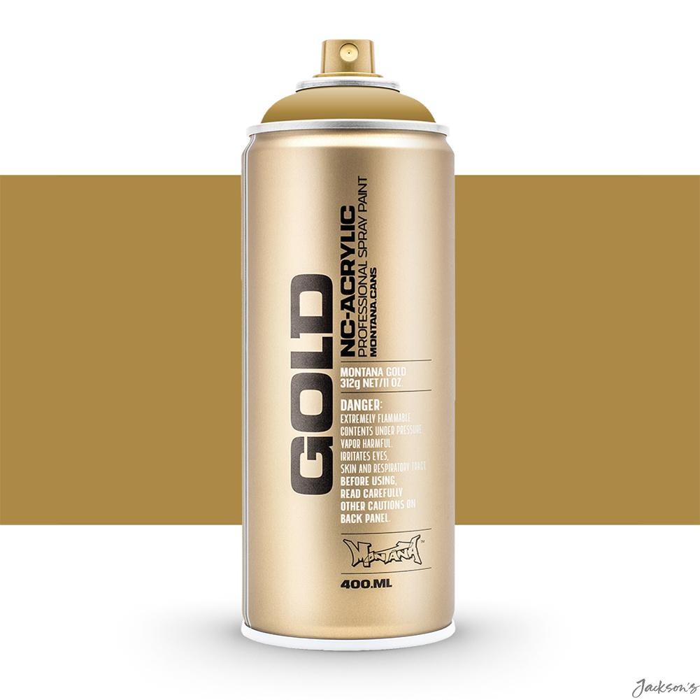 Montana Gold Spray Paint Acrylic Lacquer 400ml Sand Old G8030 Opaque