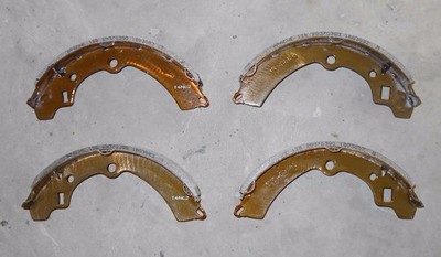 Suzuki SJ410 SJ413 Rear Drum Brake Shoe Set Jimny Sierra Wide Track DROVER