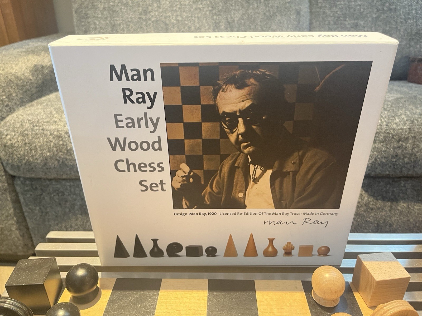 Amazing Man Ray Hand Made Chess Set Germany