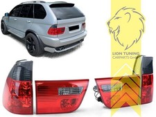 R�ckleuchten Heckleuchten f�r BMW E53 X5 rot schwarz