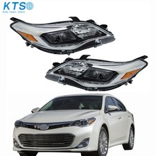 For Toyota Avalon 2013 2014 2015 Headlights Xenon HID Driver+Passenger Headlamps