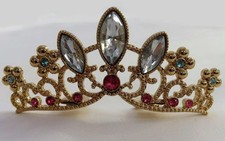 Rapunzel Tiara Hair Clip Disney Tangled Princess Accessory 8cm Length