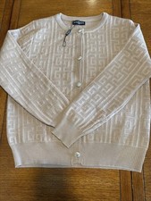 Balmain Sweater Women- Cardigan Labyrinth Pat...