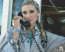 ELIZABETH DEBICKI SIGNED THE MAN FROM U.N.C.L.E. 8x10 MOVIE PHOTO 2 BECKETT COA