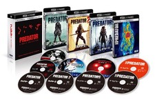 The Predator - Predator Quadrilogy BOX 4K Ultra HD Blu-ray Disc x4 3D Blu-ray