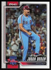 2026 Topps Series 1 Celebration Jhoan Duran #83 Philadelphia Phillies
