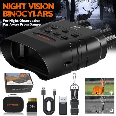 GTMEDIA N2 Nachtsichtgerät Infrarot-Fernglas Nachtsicht 300M 5x Zoom Foto &Video