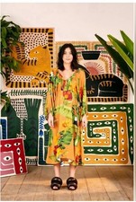 NWOT Farm Rio Tropical Desire Midi Dress