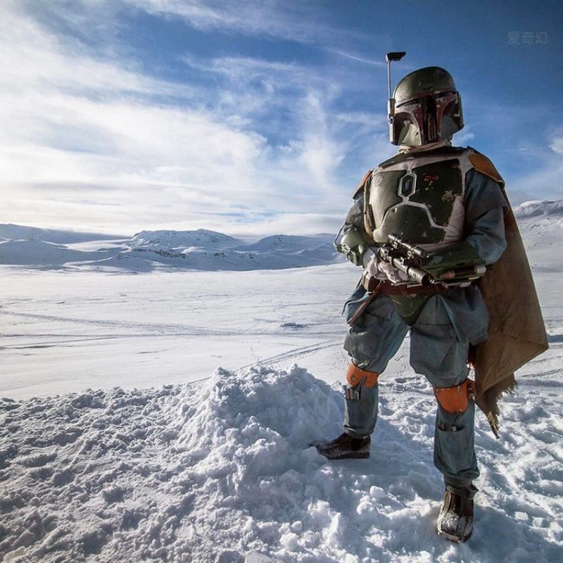 Star Wars Boba Fett Juegos con disfraces EVA utilería armadura portátil autoensamblable para colorear nuevo Foto 4 de 4