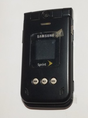 Rare Classic Samsung Blade SPH-A900 Flip CDMA Cell Phone For Collectors