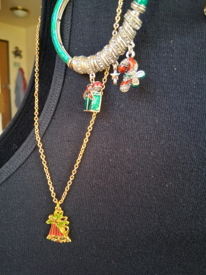 Lote De 14 Alfileres De Solapa/Dispersión De Navidad Pulsera Napier Más Piezas Surtidas Foto 2 de 4