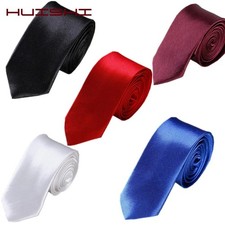 New Men's Dress Tie Solid Color Classic Neck Tie Necktie Wedding Formal USA