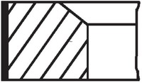 Mahle 04017N0 Kolbenringsatz FüR Citroen FüR Peugeot