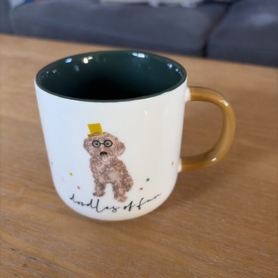 John Lewis Kaffee Tee Becher - Doodles Of Fun Hundetasse