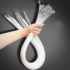 600-1000Pcs Cable Ties Heavy Duty 4 in 14 in Nylon Wrap Wire Zip UV Resistant UL
