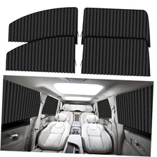  Window Shades for Car Camping - Privacy Cover and Side Blinds - M-4pcs
