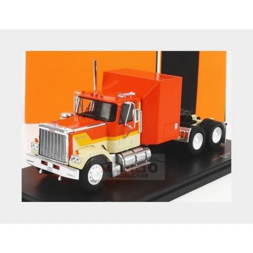 1:43 IXO Gmc General Tractor Truck 3-Assi 1980 Orange TR129.22 - Immagine 2 di 2
