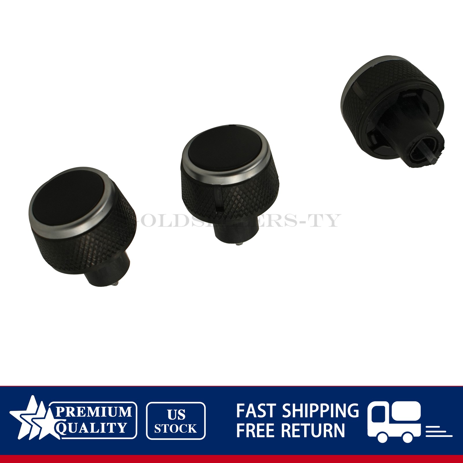 NEW 3PCS AC Control Switch Button Panel Switch For Ferrari 458 Italia Spider F12