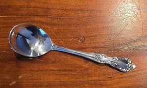 WM ROGERS Extra SILVER PLATED SUGAR SPOON 