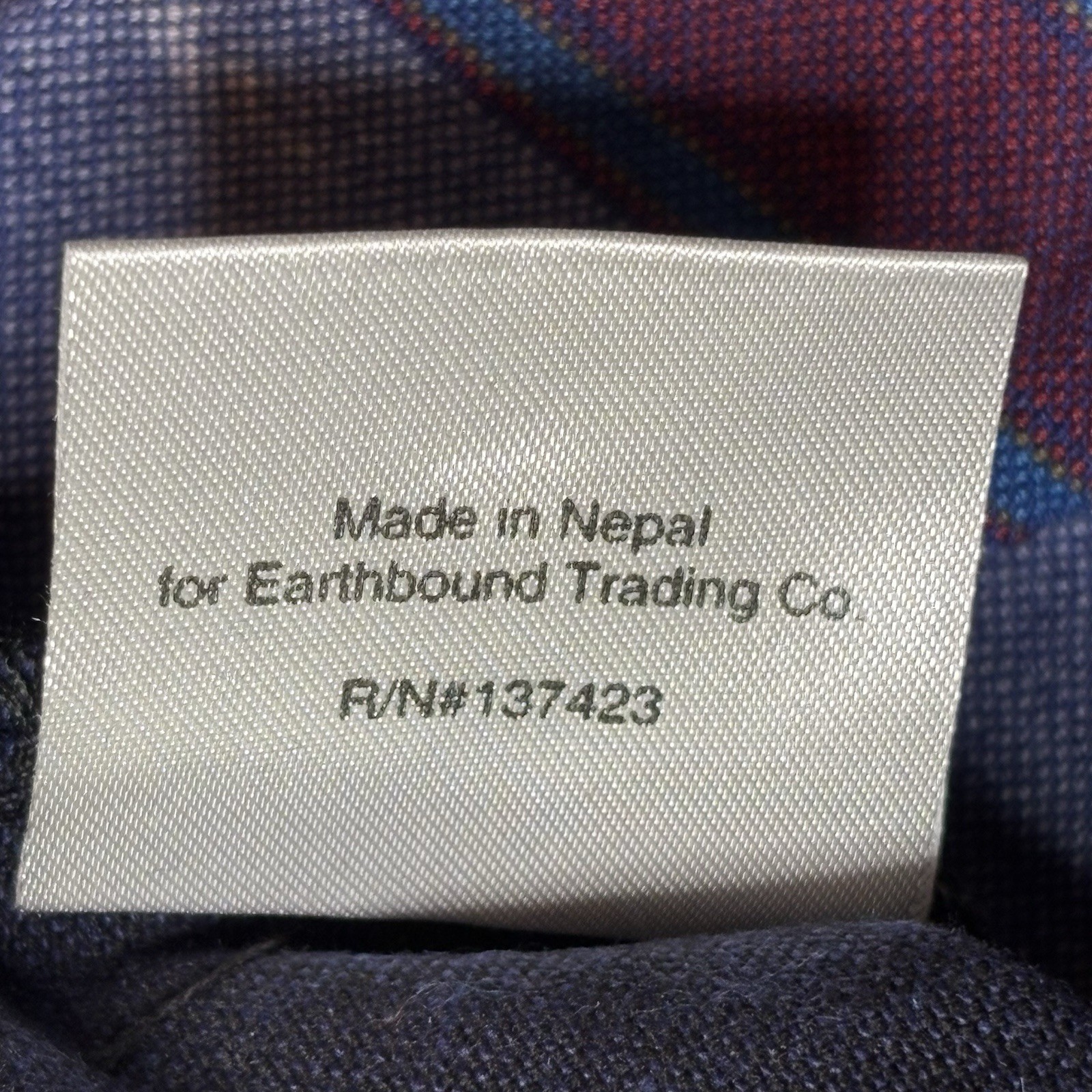 Earthbound Trading Overdyed Patchwork Toggle Henl… - image 12