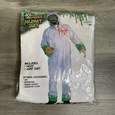 Forum Novelties Biohazard Zombie Hazmat Suit Adults Halloween Costume