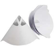 Zilphoba 100pcs 190 Micron Paint Strainer, Filter for 190 Micron, White