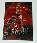 AUTOGRAPH MARC MARQUEZ PHOTO HAND SIGNED DUCATI LENOVO 93 MOTO GP 9 WM SPAIN WC
