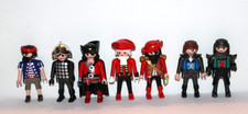 PLAYMOBIL ASSORTED FIGURES- PIRATES, SOLDIERS,