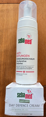 Seba Med Set: Anti-Redness Cleansing Foam (150mL) & Day Defence Cream (1.69 oz)