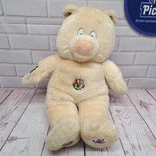 VTG Pig This Little Piggy Nursery Rhyme Stuffed Plush Giggles Talks Shakes Works