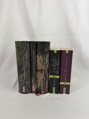 Biss Twilight Saga Sammlung Stephenie Meyer 5 Bände Bella & Edward Vampir Lieb