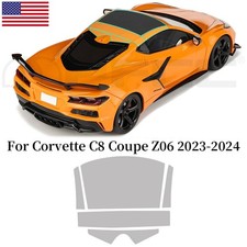 Sunroof For Corvette C8 Coupe Z06 2023-2024 Precut Paint Protection Film PPF TPU