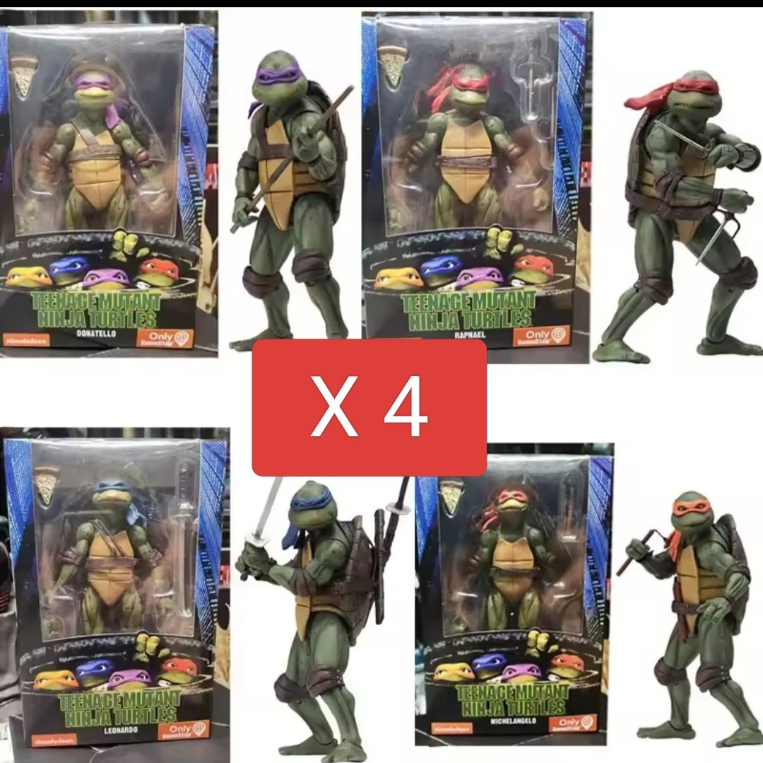 Ninja Turtles Anime Figure Cinematografica Del Film 1990 Limite Edizione Toy