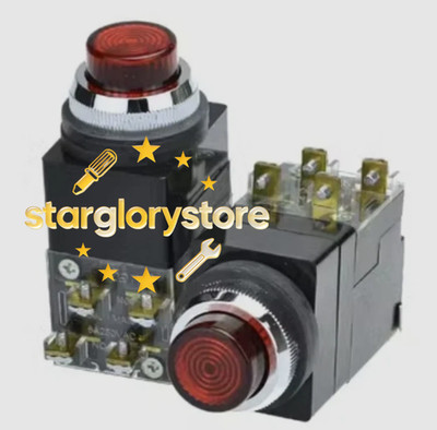 1PC NEW FOR button switch TIB-302-R AC220V