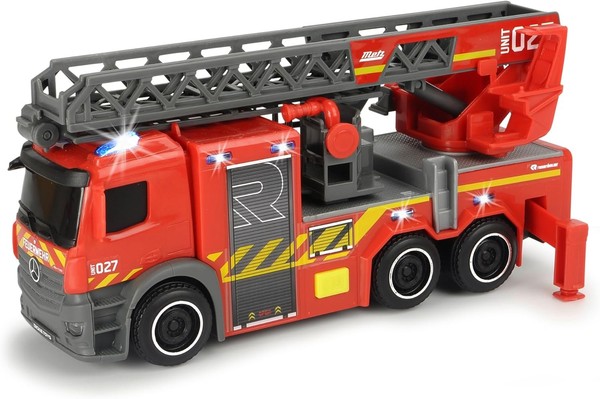 Dickie Toys Feuerwehr Drehleiter Einsatzfahrzeug Licht Sound Spielzeugauto-image