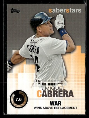 2014 Topps #SST-8 Miguel Cabrera Saber Stars