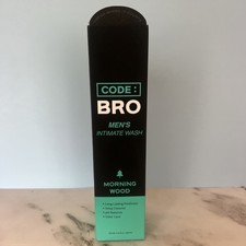Code Bro Men's Intimate Wash Morning Wood - Shower 8.45 Fl Oz Pack of 1