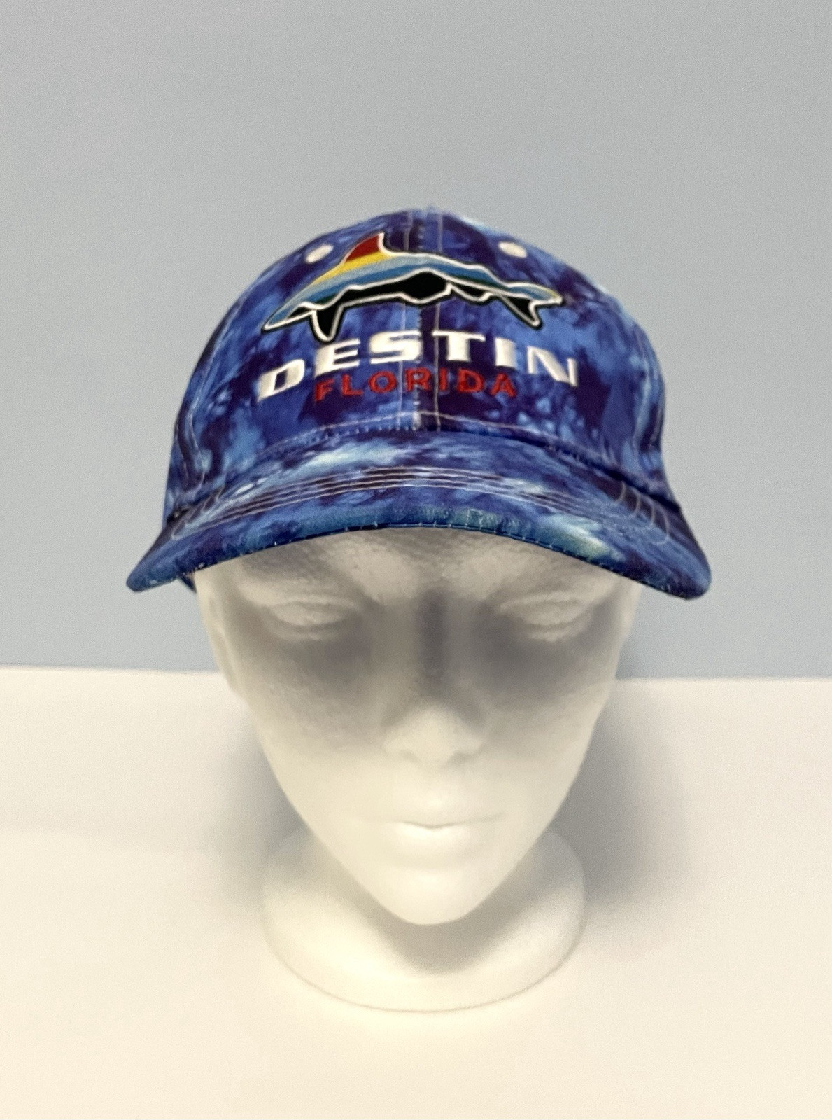 Destin Florida Water Pattern Adjustable Baseball … - image 1